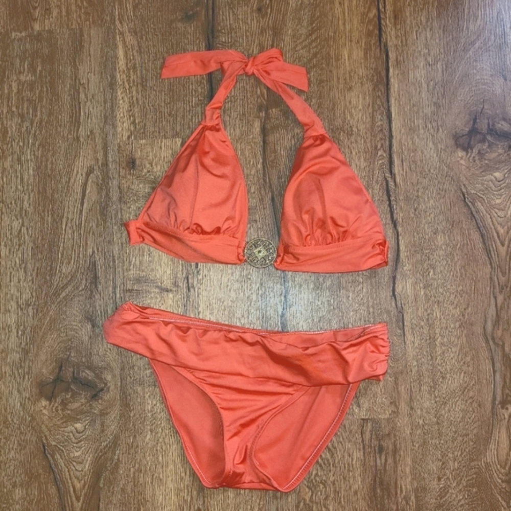 Bisou Bisou orange bikini